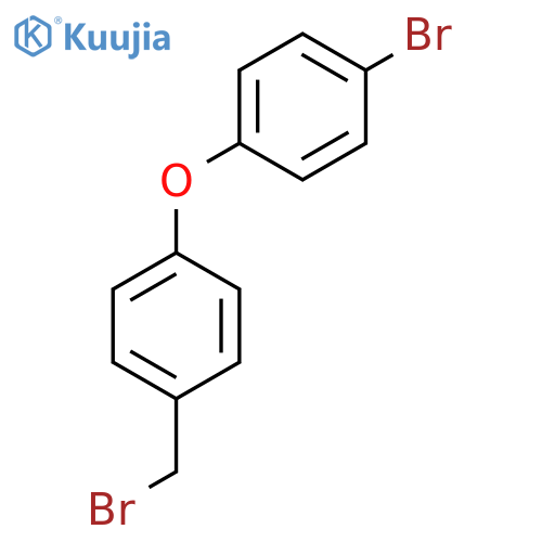 1-Bromo-4-[4-(bromomethyl)phenoxy]benzene structure