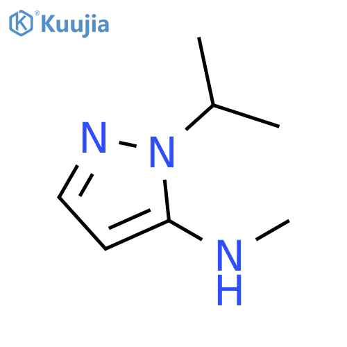 N-methyl-1-(propan-2-yl)-1H-pyrazol-5-amine structure