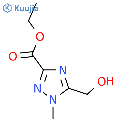 Ethyl 5-(hydroxymethyl)-1-methyl-1h-1,2,4-triazole-3-carboxylate structure