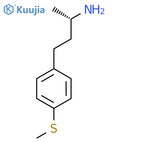 (2S)-4-4-(methylsulfanyl)phenylbutan-2-amine structure