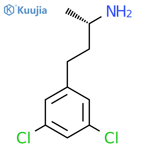 (2S)-4-(3,5-dichlorophenyl)butan-2-amine structure