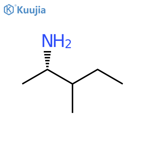 (2S)-3-methylpentan-2-amine structure