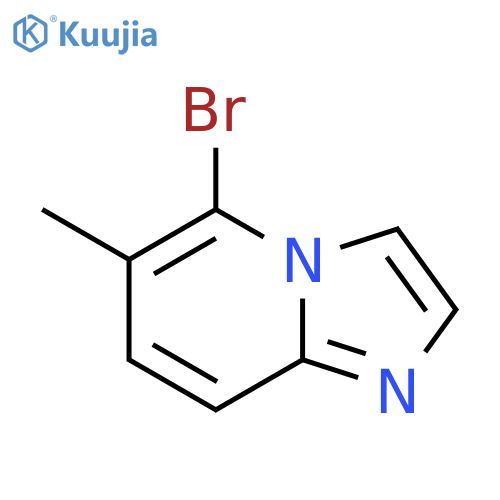 5-Bromo-6-methylimidazo[1,2-a]pyridine structure
