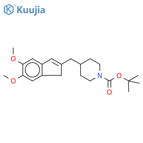 1-Deoxo-1,2-dehydro-N-desbenzyl-N-tert-butyloxycarbonyl Donepezil structure