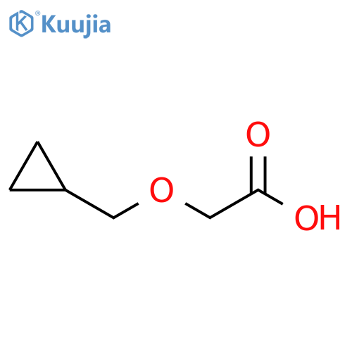 2-(Cyclopropylmethoxy-d4)-acetic Acid structure