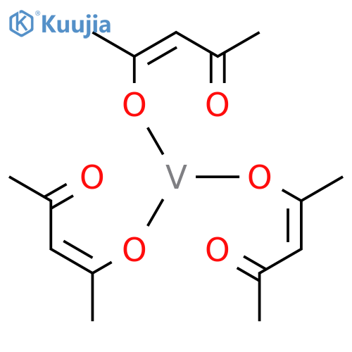 Vanadium(III) Acetylacetonate structure
