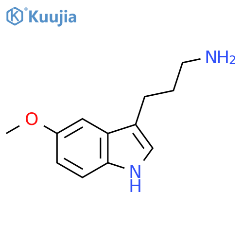 3-(5-methoxy-1H-indol-3-yl)propan-1-amine structure