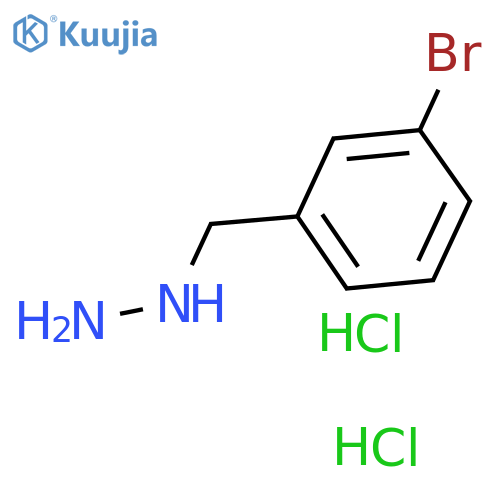 (3-Bromobenzyl)hydrazineDihydrochloride structure
