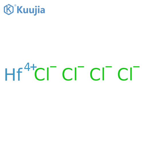 Tetrachlorohafnium structure