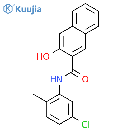 5'-Chloro-3-hydroxy-2'-methyl-2-naphthanilide structure