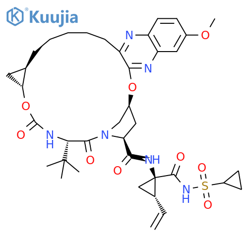 Grazoprevir structure