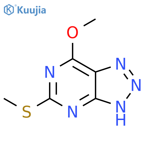 7-Methoxy-5-(methylthio)-3H-[1,2,3]triazolo[4,5-d]pyrimidine structure