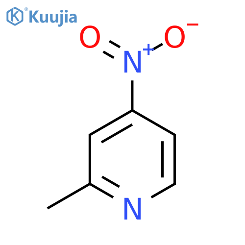 2-methyl-4-nitro-pyridine structure