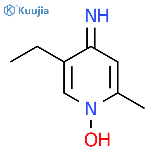 4-Pyridinamine,5-ethyl-2-methyl-, 1-oxide structure