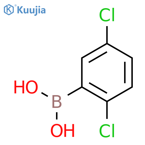2,5-Dichlorophenylboronic acid structure