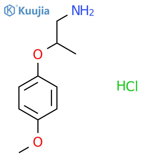 2-(4-Methoxyphenoxy)-propylamine Hydrochloride structure