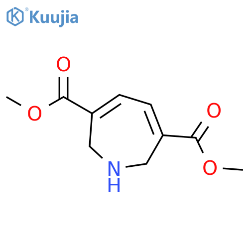 2,7-Dihydro-1H-azepine-3,6-dicarboxylic acid dimethyl ester structure