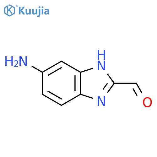 5-Amino-2-formyl-1H-benzimidazole structure