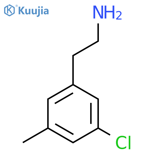 2-(3-Chloro-5-methylphenyl)ethanamine structure