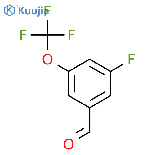 3-Fluoro-5-(trifluoromethoxy)benzaldehyde structure