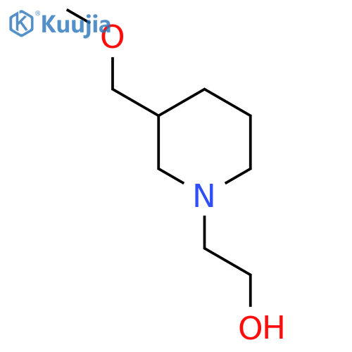 2-(3-Methoxymethyl-piperidin-1-yl)-ethanol structure