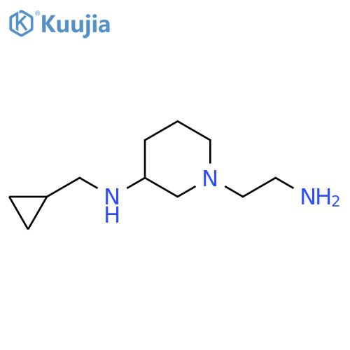 [1-(2-AMino-ethyl)-piperidin-3-yl]-cyclopropyl-Methyl-aMine structure