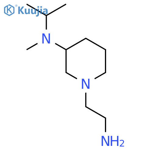 [1-(2-Amino-ethyl)-piperidin-3-yl]-isopropyl-methyl-amine structure