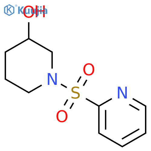 1-(Pyridin-2-ylsulfonyl)piperidin-3-ol structure