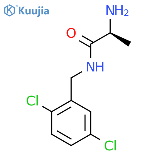 (S)-2-Amino-N-(2,5-dichloro-benzyl)-propionamide structure