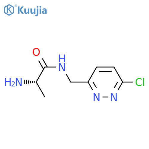 (S)-2-AMino-N-(6-chloro-pyridazin-3-ylMethyl)-propionaMide structure