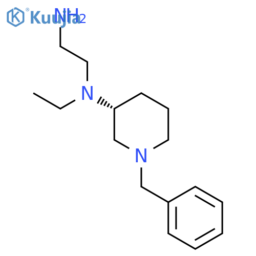 N*1*-((R)-1-Benzyl-piperidin-3-yl)-N*1*-ethyl-ethane-1,2-diamine structure