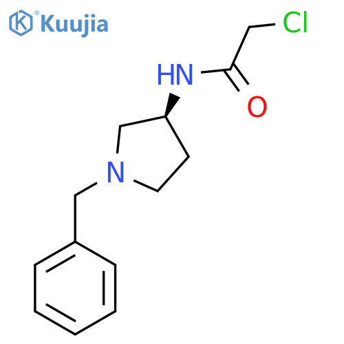 N-((S)-1-Benzyl-pyrrolidin-3-yl)-2-chloro-acetamide structure