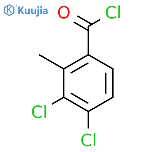 3,4-Dichloro-2-methylbenzoyl chloride structure