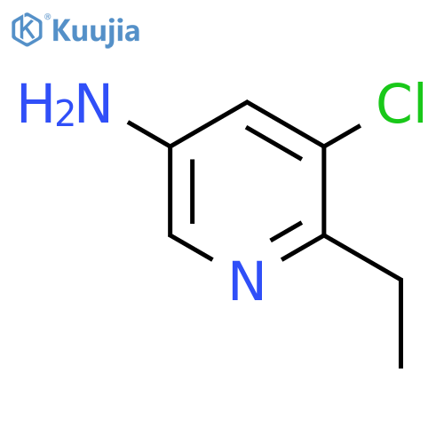 5-Chloro-6-ethylpyridin-3-amine structure