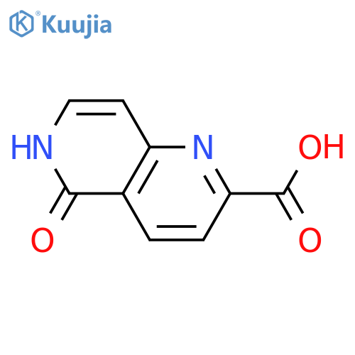 5-oxo-5,6-dihydro-1,6-naphthyridine-2-carboxylic acid structure