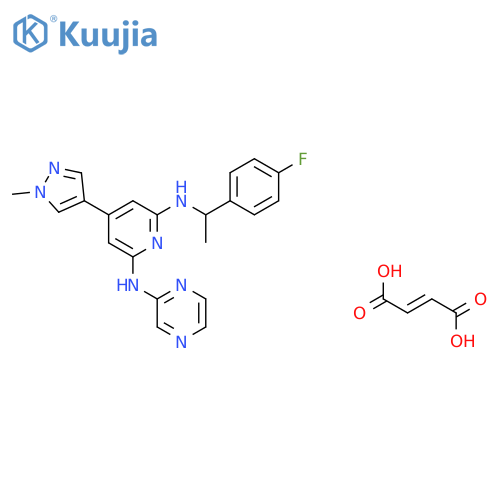Ilginatinib maleate structure
