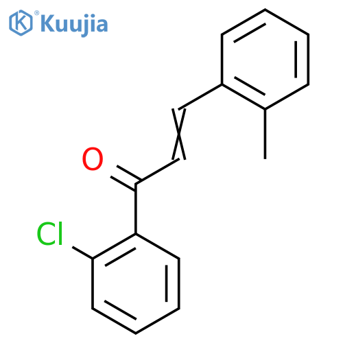 (2E)-1-(2-Chlorophenyl)-3-(2-methylphenyl)prop-2-en-1-one structure
