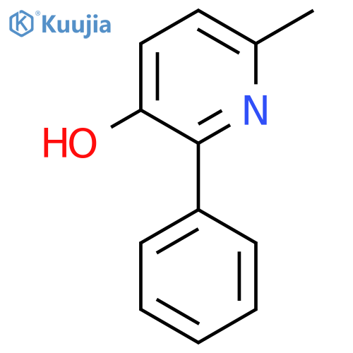 6-Methyl-2-phenylpyridin-3-ol structure