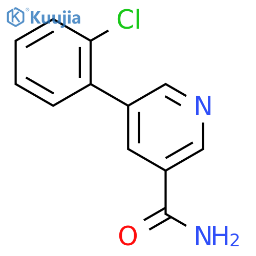 5-(2-Chlorophenyl)nicotinamide structure