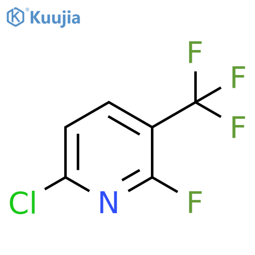 6-Chloro-2-fluoro-3-(trifluoromethyl)pyridine structure