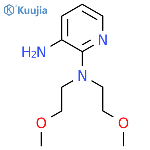 N2,N2-Bis(2-methoxyethyl)pyridine-2,3-diamine structure