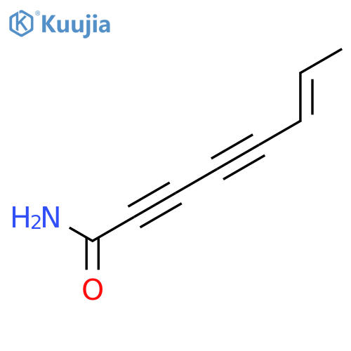 (Z)-oct-6-ene-2,4-diynamide structure
