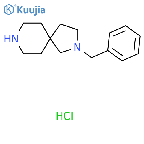 2-benzyl-2,8-diazaspiro[4.5]decane;hydrochloride structure