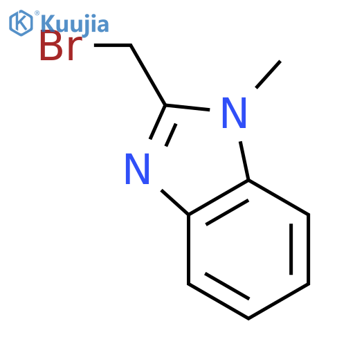 2-(Bromomethyl)-1-methylbenzimidazole structure