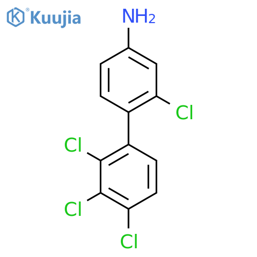 4-Amino-2,2',3',4'-tetrachlorobiphenyl structure