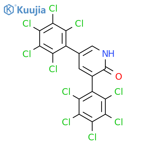3,5-Bis(perchlorophenyl)-2-hydroxypyridine structure