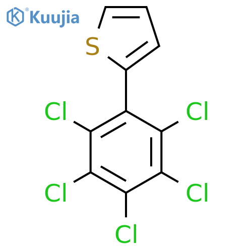 2-(Perchlorophenyl)thiophene structure