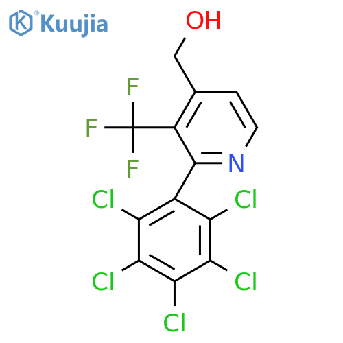 2-(Perchlorophenyl)-3-(trifluoromethyl)pyridine-4-methanol structure