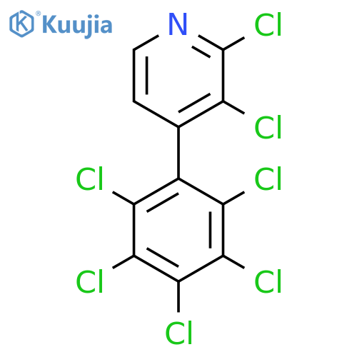 2,3-Dichloro-4-(perchlorophenyl)pyridine structure