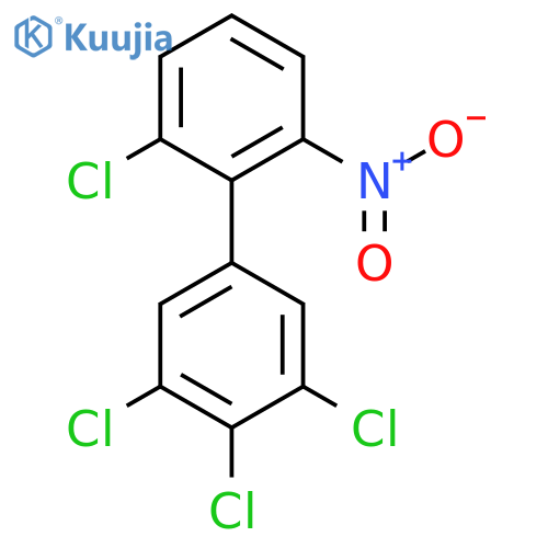 2'-Nitro-3,4,5,6'-Tetrachlorobiphenyl structure